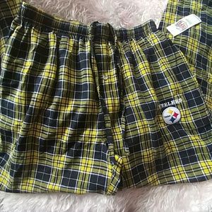 XL Pittsburgh Steelers flannel pj pants